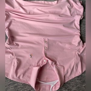 Peter Millar Neutral Pink Unisex Polo | NWOT